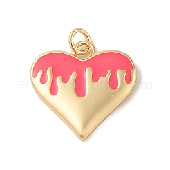 Rack Plating Brass Enamel Pendants&nbsp;KK-Z047-01-RS