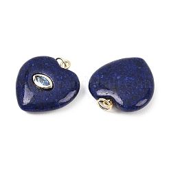 Dyed Natural Sesame Jasper Pendants&nbsp;G-Z134-04D