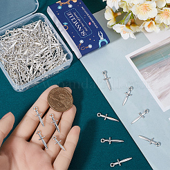 150Pcs Tibetan Style Alloy Pendants&nbsp;TIBEP-SC0003-08