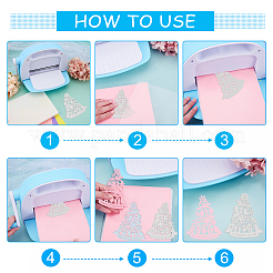 Carbon Steel Cutting Dies Stencils&nbsp;DIY-WH0309-407