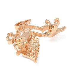 Alloy Rhinestone Lapel Pin Brooches&nbsp;JEWB-K041-03KCG