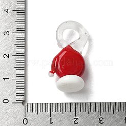Christmas Handmade Lampwork Pendants&nbsp;LAMP-L081-01F