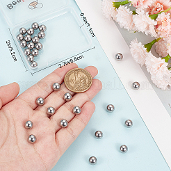 30Pcs 304 Stainless Steel Ball&nbsp;STAS-BBC0005-64B