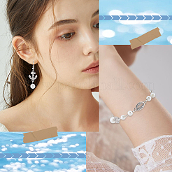 30Pcs 3 Styles Alloy Connector Charms with Crystal Rhinestone&nbsp;FIND-SC0007-89