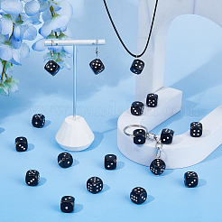 80Pcs Opaque Acrylic Beads&nbsp;MACR-DC0001-23