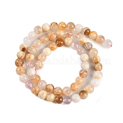 Natural Cherry Blossom Agate Beads Strands&nbsp;G-H062-A02-01