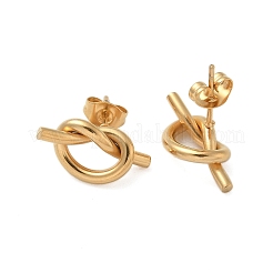 304 Stainless Steel Stud Earrings&nbsp;EJEW-C099-19G