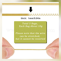 3 Bags French Wire Gimp Wire&nbsp;TWIR-SC0001-05C
