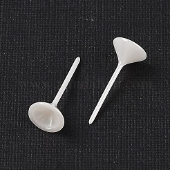 Hypoallergenic Bioceramics Zirconia Ceramic Stud Earrings&nbsp;EJEW-C111-03C
