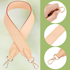 Double Face Cowhide Leather Long Bag Straps&nbsp;PURS-CL0001-49A