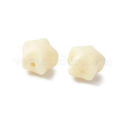 天然タグアビーズジュエリー  スター  ナットビーズ  古いレース  12.5x10x11.5mm  穴：1.6mm&nbsp;WOOD-V001-03