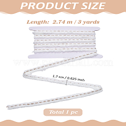 3Yards Polyester Marten Hair Ribbon&nbsp;OCOR-LP0003-46A