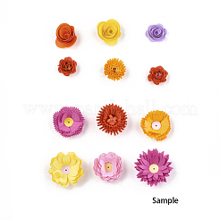 DIYフラワーペーパークイリングストリップ  DIY折り紙紙手工芸品  ミックスカラー  50x3.2cm  5colors /バッグ&nbsp;DIY-T002-09