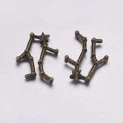 Alloy Cabochons&nbsp;LS-PALLOY-L204-10AB