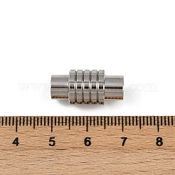 304 Stainless Steel Magnetic Clasps&nbsp;STAS-C127-16P