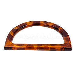 8個4色プラスチックd字型巾着ハンドル  バッグハンドル交換用アクセサリー  ミックスカラー  120x85x8mm  インナー：95x61mm  2個/カラー&nbsp;KY-SZ0001-03