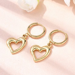 304 Stainless Steel Hoop Earrings&nbsp;EJEW-P329-02B-G