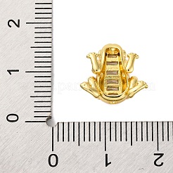 Rack Plating Brass with Cubic Zirconia Beads&nbsp;KK-S406-08G