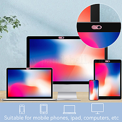 3Pcs Aluminum Alloy Self-Adhesive Webcam Covers&nbsp;FIND-PS0001-04C