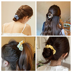 Polyester Hair Accessories&nbsp;OHAR-TADJ0099-02