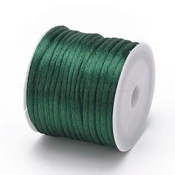 Nylon Satin Rattail Cords&nbsp;NWIR-L006-1mm-29