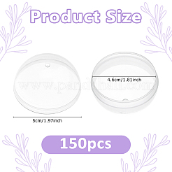 Plastic Round Vending Machine Egg Capsules&nbsp;AJEW-WH0609-530A