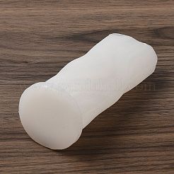 DIYキャンドルシリコンモールド  キャンドル作り用  柱  ホワイト  10.7x4.5cm  内径：3.7のCM&nbsp;LS-SIMO-C014-02J