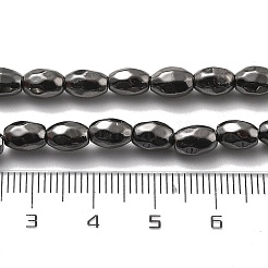 Synthetic Magnetic Hematite Beads Strands&nbsp;G-P518-07B