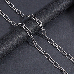2Pcs 2 Style 304 Stainless Steel Cable Chain&nbsp;STAS-GA0001-06