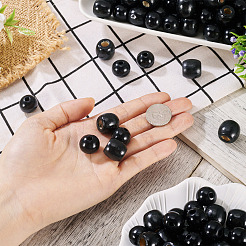 200Pcs 2 Style Dyed Natural Maple Wood Beads&nbsp;WOOD-TA0002-80