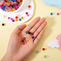 14 Colors Transparent Acrylic Beads&nbsp;TACR-TA0001-45