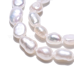 Natural Cultured Freshwater Pearl Beads Strands&nbsp;PEAR-N014-03F-01