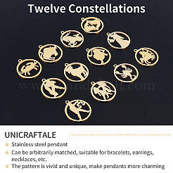 201 Stainless Steel Pendant&nbsp;STAS-UN0022-88G