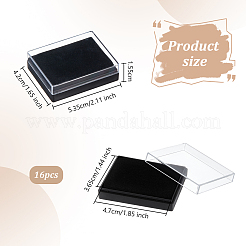 Plastic Badge Storage Box&nbsp;CON-WH0086-121E