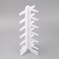 アクリルディスプレイフレーム  16x9.7x35.7層  ホワイト  {1}cm&nbsp;ODIS-WH0020-44B