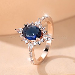 Brass Micro Pave Cubic Zirconia Finger Rings&nbsp;WGBBBC0-02