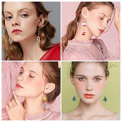 20Pcs 10 Style Opaque Resin Pendants&nbsp;RESI-SC0001-77P