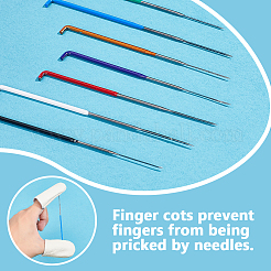 39Pcs 9 Styles Carbon Steel Punch Needles&nbsp;FIND-GA0007-36