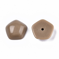 Mixed Opaque & Transparent Resin Beads&nbsp;RESI-T048-04