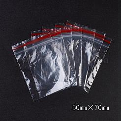 Plastic Resealable Packaging Bags&nbsp;OPP-G001-E-5x7cm