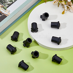 ゴム製の椅子の脚の床プロテクター  椅子の脚カバー  コラム  31x26x26mm&nbsp;FIND-WH0111-701A