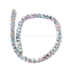 Baking Paint Synthetic Non-Magnetic Hematite Beads Strands&nbsp;G-I364-P01-02