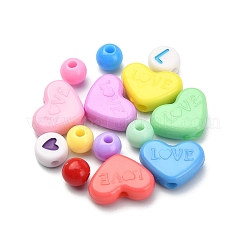 Opaque Acrylic Beads&nbsp;SACR-YW0001-45