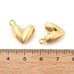 Heart Brass Pendants&nbsp;KK-L237-005G