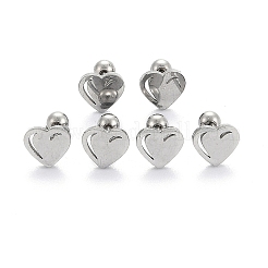 Tarnish Resistant 201 Stainless Steel Barbell Cartilage Earrings&nbsp;LS-EJEW-R147-38