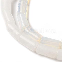 オパールビーズ連売り  コラム  8x4mm  穴：0.7mm  約48個/連  15.35~15.43''（39~39.2センチメートル）&nbsp;G-B091-A01-01