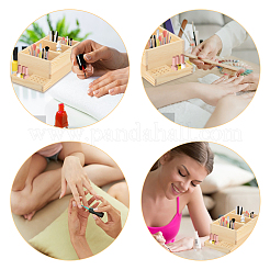 2Pcs Plastic & Brass Manicure Grinding Head Cleaning Brush&nbsp;MRMJ-GL0001-13