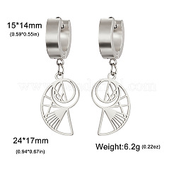 304 Stainless Steel Hoop Earrings&nbsp;FS-WGB851A-03