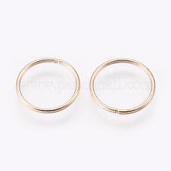 鉄オープン丸カン  ラウンド  ライトゴールド  16x1.2mm  内径：13.5mm&nbsp;IFIN-F150-05LG