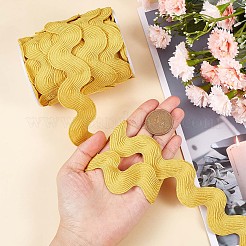 9 Yards Polyester Wavy Fringe Trim Ribbon&nbsp;OCOR-XCP0002-90D